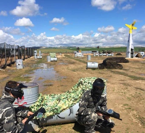 Jugar PaintBall en Valladolid Campo Copaboca Entreviñas